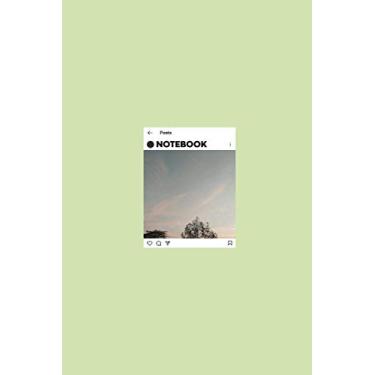 Imagem de Notebook: lined Journal- Instagram Design - Large (6 x 9 inches) - 101 Pages –: Composition Book Perfect bound, Soft Cover - Minimal style