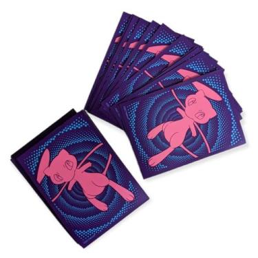 Imagem de Protetor de baralho Pokémon Mew Fusion Strike x65 com capa de cartas -
