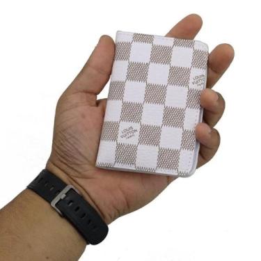 Imagem de Carteira Masculina Slim Porta-Cartão, Cnh - Sem marca, Carteira, L bra