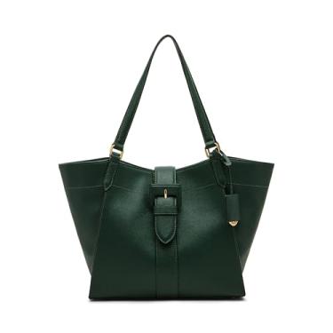 Imagem de Anne Klein Bolsa feminina média com alça conversível, Evergreen