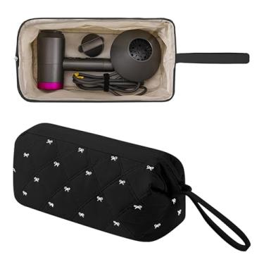 Imagem de ReignSword Bolsa de viagem para ferramentas de cabelo compatível com Shark FlexStyle, Dyson Airwrap, capa de secador de cabelo Revlon, armazenamento de acessórios de estilo de cabelo, organizador à
