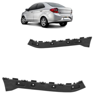 Imagem de Guia Superior Parachoque Traseiro Ford Ka Sedan 2014 A 2018 - Automoti
