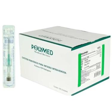 Imagem de Cateter Intravenoso Piercing 18g 100un Polymed
