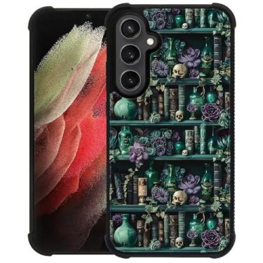 Imagem de DAIZAG Capa para Samsung Galaxy S23 FE, capa protetora antiderrapante com absorção de choque de quatro cantos para meninas e meninos - A estante do mágico