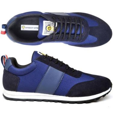 Imagem de Tênis Jogger Masculino Street Store - RANCLAFE URBAN SHOES, Azul, 44