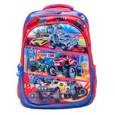 Imagem de Mochila Infantil Escolar Menino Mochila Impermeável Passeio - Okini, M