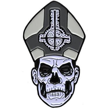 Imagem de Trick Or Treat Studios Masculino Pino Esmalte Ghost Papa Ii Um Tamanho Preto