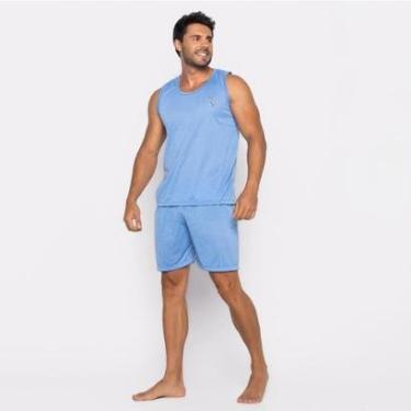 Imagem de Pijama Bravaa Store Masculino Curto Regata 007-Feminino