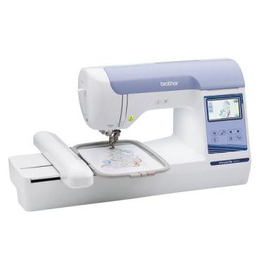 Imagem de Máquina de Bordar Brother BE-915 Com Wifi, com 193 Bordados e campo de
