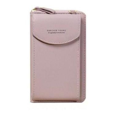 Imagem de Bolsa Carteira Feminina Casual Transversal Passeio - Unistar, Vermelho