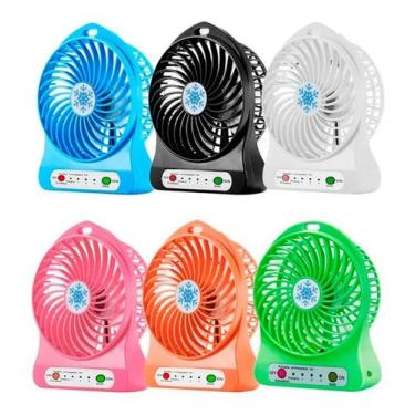 Imagem de Kit 3 Mini Ventilador Usb  - DGS SEGURANÇA ELETRÔNICA