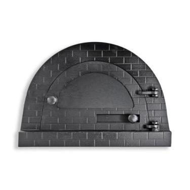 Imagem de Porta Forno Ferro Igloo Vidro Soleira Libaneza 24,5x38,5cm