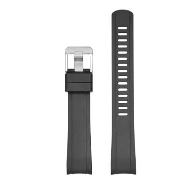 Imagem de Crafter Blue TD03 Pulseira de borracha de substituição para Tudor Black Bay BB58 M79030N, M79030B, M79010SG, M797018V, M7939G1AONRU, preta
