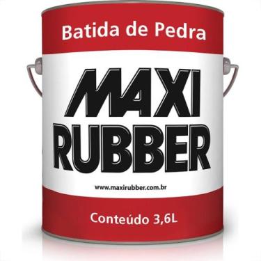 Imagem de Bate Pedra Maxi Rubber Preta 3,6L 4M032