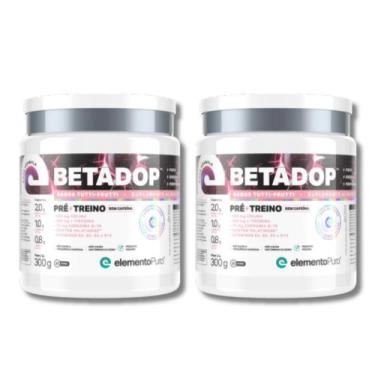 Imagem de Combo 2 pré-treino sem cafeína - BETADOP - Elemento Puro, Sortido