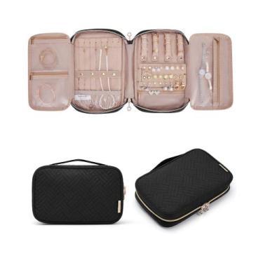 Imagem de Bolsa Organizadora de Joias BAGSMART para Viagem - Preta