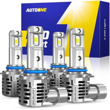 Imagem de Lâmpadas LED AUTOONE 9005/9006 6500K - 40000LM - Kit com 4 Unidades