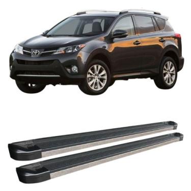 Imagem de Estribo RAV4 2013 a 2016 Preto - C&K