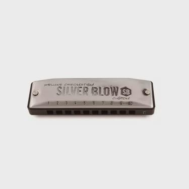 Imagem de Gaita hering 5220 silver blow C dó