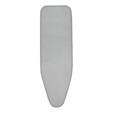 Imagem de IEUDNS Capa para tábua de passar roupa de algodão, acessórios de reposição, protetor de manga, capa e almofada para tábua de passar roupa doméstica, Prata, para Conselho Grande
