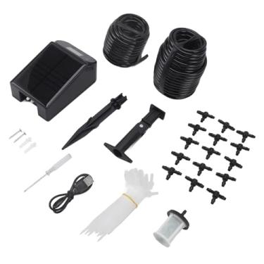 Imagem de SW15 Kit de irrigação de água com energia solar de rega de flores automáticas para 15pcs em vasos de plantas