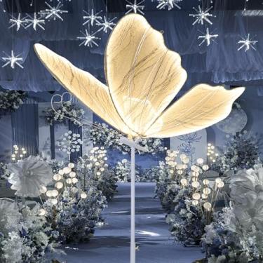 Imagem de ECGOIOE Luminária De Chão Em Forma Borboleta Para Casamento, Decoração Criativa Pendurar No Teto, Acessórios Festas E Eventos