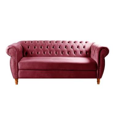 Imagem de Sofá Nobreza 3 Lugares Chesterfield Retrô Vintage Classic - Bella Deco