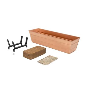 Imagem de Kit de cultivo de jardim Bloom Box, cobre pequeno com suportes para grades de 2 x 6