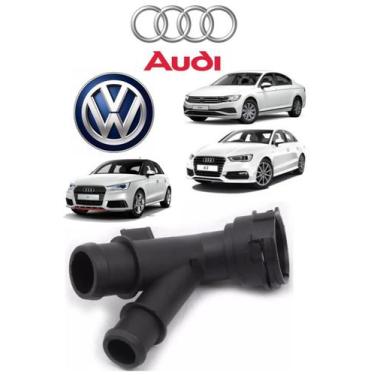 Imagem de Tubo Flange Radiador Água A1 A3 A4 A5 Tt Golf 5Q0122291Al