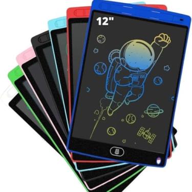 Imagem de Lousa Mágica Digital Infantil, Tela LCD Colorida, 8 Polegadas, para Desenho e Escrita