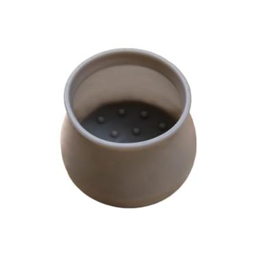 Imagem de 4/8/12/16/20/24 Protetor de Silicone para Pés de Cadeira e Mesa Pés Pezinho Redondo(20,Cinza)