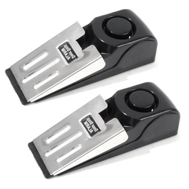 Imagem de Alarme de cunha de porta de alarme para porta sirene de piso cunha batente de porta para viagem, apartamento, casa, casa