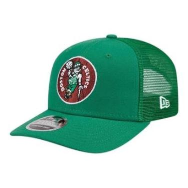 Imagem de Boné New Era Hardwood 970ss Trucker Boston Celtics Verde-Masculino