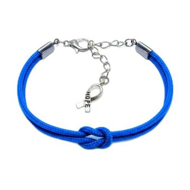 Imagem de LAMIBEE Pulseira para uma causa, pulseira de fita de conscientização, pulseiras ficam bem em breve, pulseira de cordão de surfista de proteção para homens, mulheres estilo amuleto boho, Medium, Não