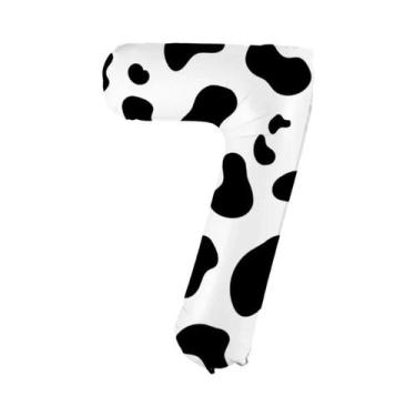 Imagem de Balão De 40 Polegadas Com Estampa De Vaca Para Festa De Aniversário In