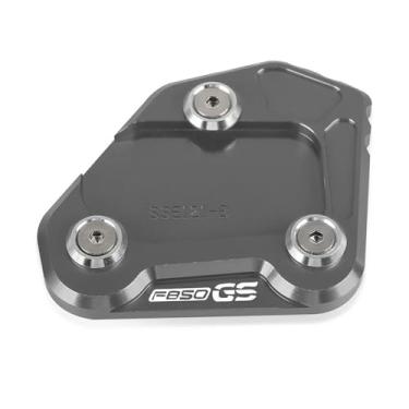 Imagem de Anti-derrapante Suporte lateral CNC Ampliar para F750 GS F850GS ADVENTURE F 850GS 2018 2019 2020 2021 2022 2023(Gray b)