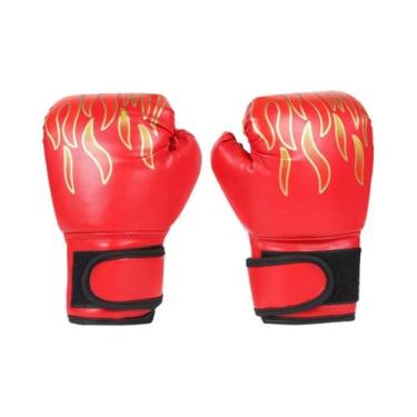Imagem de Luvas De Boxe Para Crianças Em Couro PU Respirável, 2 Peças, Para Trei