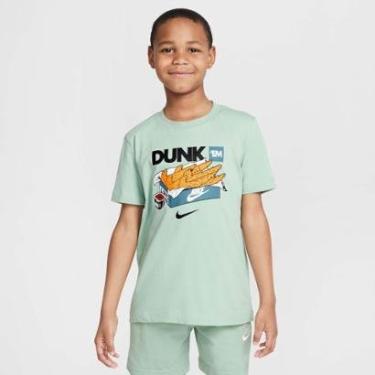 Imagem de Camiseta Infantil Nike Sportswear Dunk Unissex-Unissex