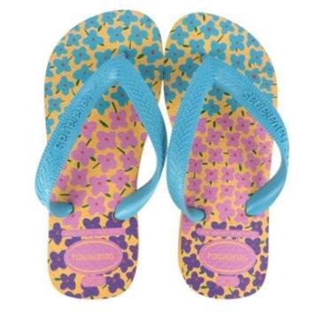 Imagem de CHINELO HAVAIANAS INFANTIL FLORES 4000052-Unissex