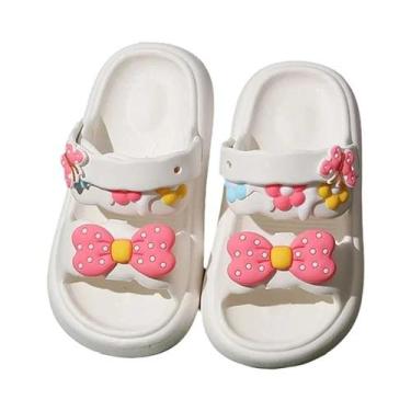 Imagem de Sandálias Antiderrapantes Com Estampa De Borboleta Para Meninas, Sapat