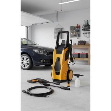 Imagem de Lavadora Alta Pressão Potente 1750W 1800PSI Limpeza Rápida - Congratul