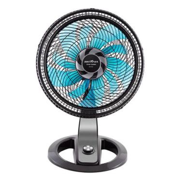Imagem de Ventilador De Mesa Britânia 40cm Preto Bvt491 Cor das pás Verde Diâmet