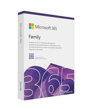 Imagem de Microsoft 365 Family com Copilot + até 6TB de Armazenamento OneDrive (1TB por pessoa), 6 usuários - Word, Excel, PowerPoint, Outlook - PC/Mac/Iphone/Android/tablet/ - (12 Meses) - EP2-32347