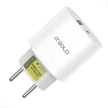 Imagem de Fonte Carregador Turbo Carregamento Rápido 40w Usb E Tipo C Modelo CA4