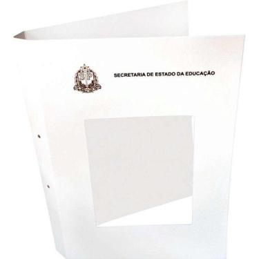 Imagem de Impresso Escolar Capa Processo Branca See Pacote Com 10 - Unica Grafic