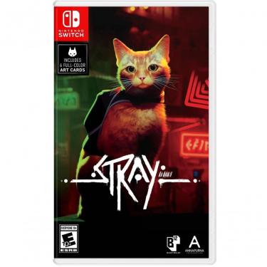 Imagem de Jogo Skybound Stray para Nintendo Switch Midia Fisica Aventura Exploracao Preto