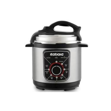 Imagem de Panela de Pressão Elétrica Itatiaia 3l 700w Inox Pt 127v, Inox, 110V