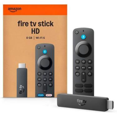 Imagem de Fire Stick HD 2ª Geração com Controle Remoto por Voz com Alexa - Amazo