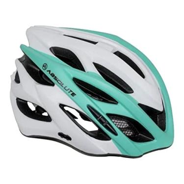 Imagem de CAPACETE CICLISMO ABSOLUTE LUNA BRANCO/VERDE - TAM P/M