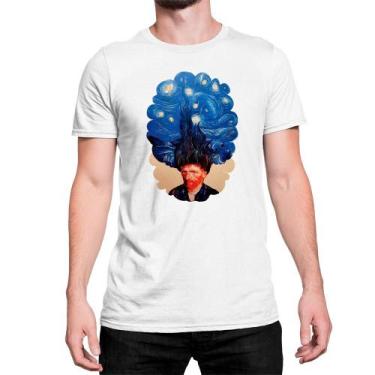 Imagem de Camiseta Van Gogh Noite Estrelada Basica T-Shirt - Art Sete